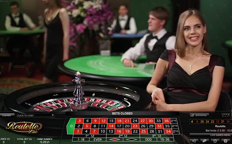 Live Dealer Roulette by Evolution Gaming at William Hill