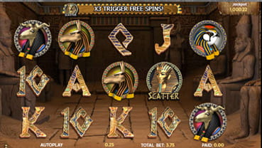 The Exclusive Rise of the Pharaohs Slot at 888 Casino