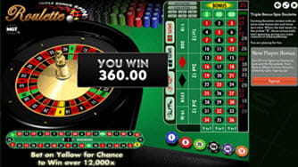 Triple Bonus Spin Roulette at Betfair Casino